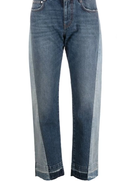 McCartney colour-block jeans straight-leg Women Stella 0713